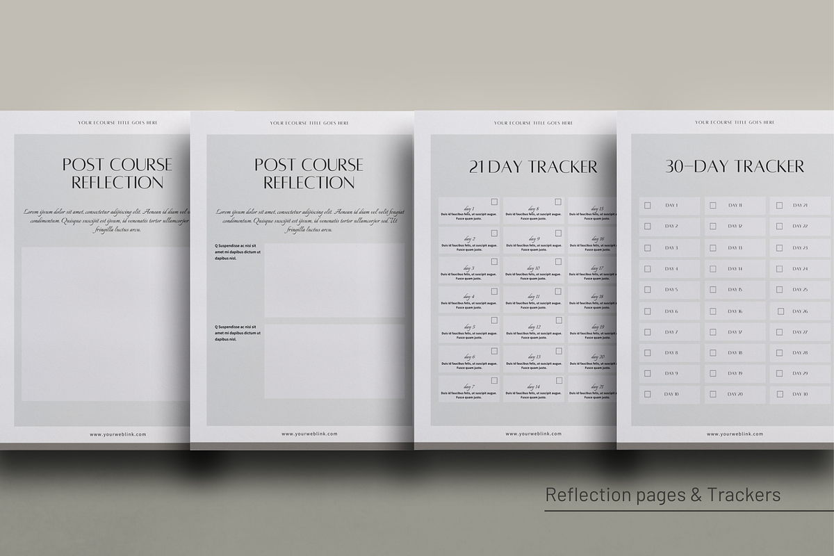 eCourse Workbook Creator CANVA, a Magazine Template by 3.14&Co (Photo 15 of 18)
