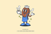 Coffee Bean Character Mascot, a Person Illustration by Partikusi Design (Thumbnail 2 of 3)