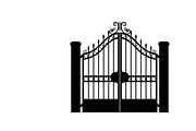 Ornate Iron Gate SVG Bundle, an Illustration by Designs_River (Thumbnail 15 of 31)