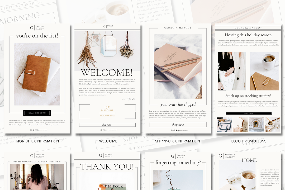 Email Newsletter | Simple, a Templates & Theme by The Edits Shop (Photo 1 of 6)