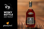 Easy Wisky Bottle Mockup (SALE), a Product Mockup by Pizza Pixel (Thumbnail 3 of 4)