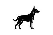 Dog Portrait Silhouette Bundle, an Illustration by jahid234 (Thumbnail 30 of 37)