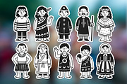 World’s Indigenous Peoples Graphics, a Person Illustration by Ckybe's Corner (Thumbnail 4 of 10)