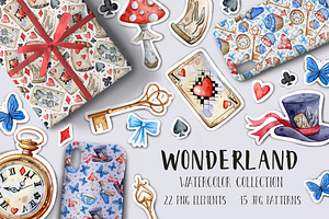 Wonderland Collection 37 Elements