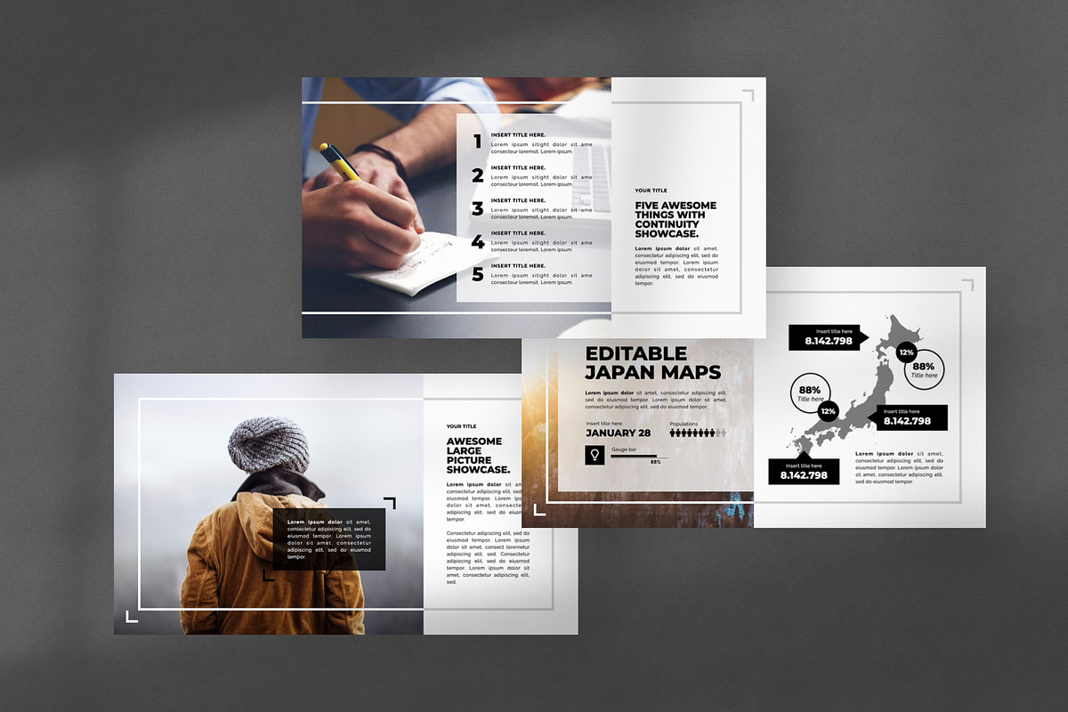 Boxes PowerPoint Template