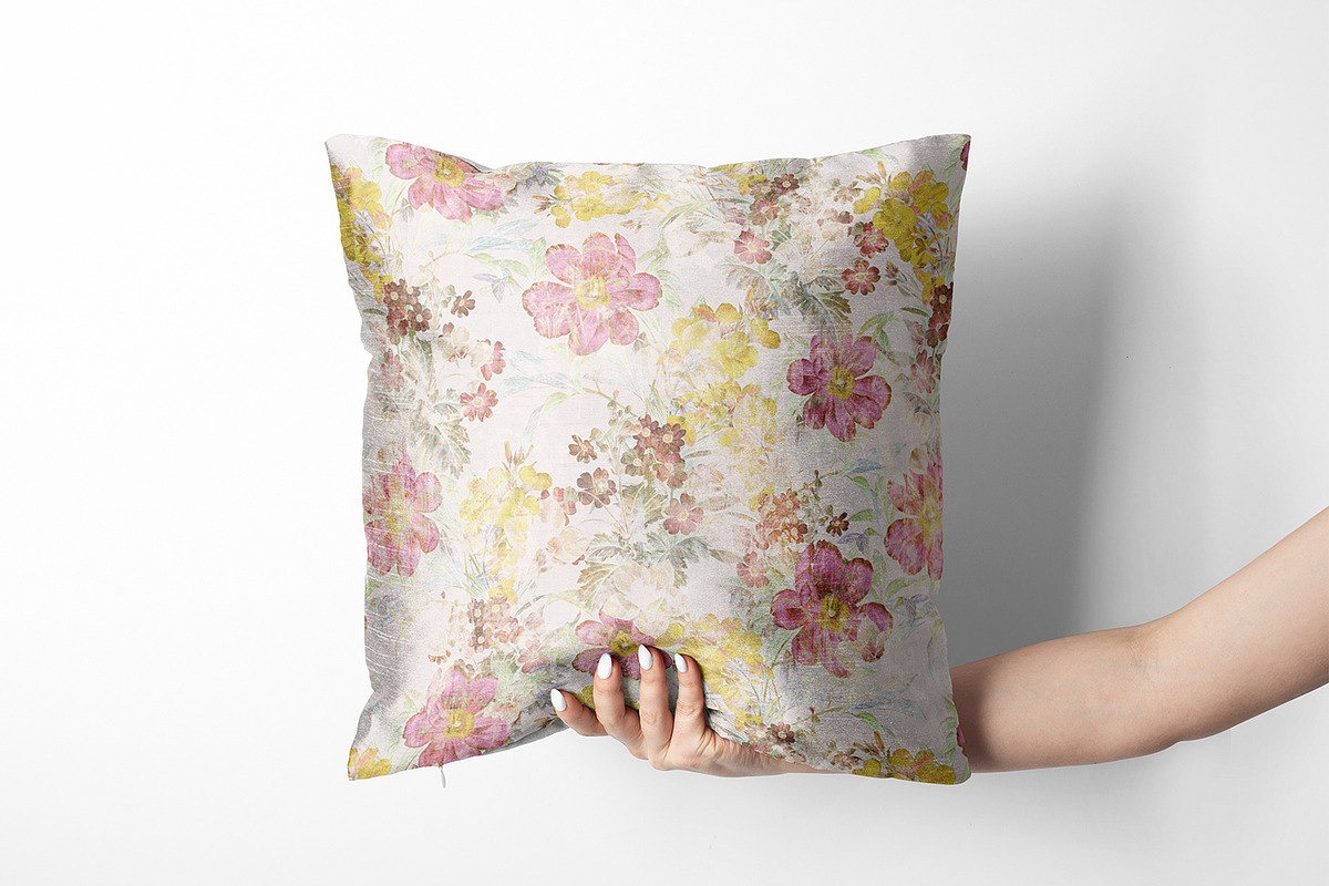 Vintage Fabric, a Wallpaper Graphic by MalyskaStudio (Photo 9 of 13)