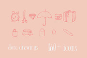 TOMO Dora Icons, an Icon by TOMO Fonts (Thumbnail 1 of 3)