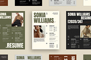 Professional Resume Kit Template, a Resume Template by DesignCrest (Thumbnail 2 of 8)