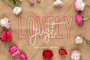 Floral Thunder Font Duo, a Script Font by Flycatcher Design (Thumbnail 3 of 7)
