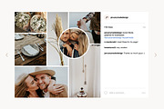 Bohemian Wedding Social Pack, a Social Media Template by January Made Design (Thumbnail 5 of 5)