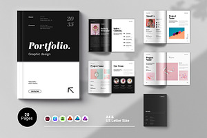 Creative Portfolio Brochure Template, a Brochure Template by Spark_Creative