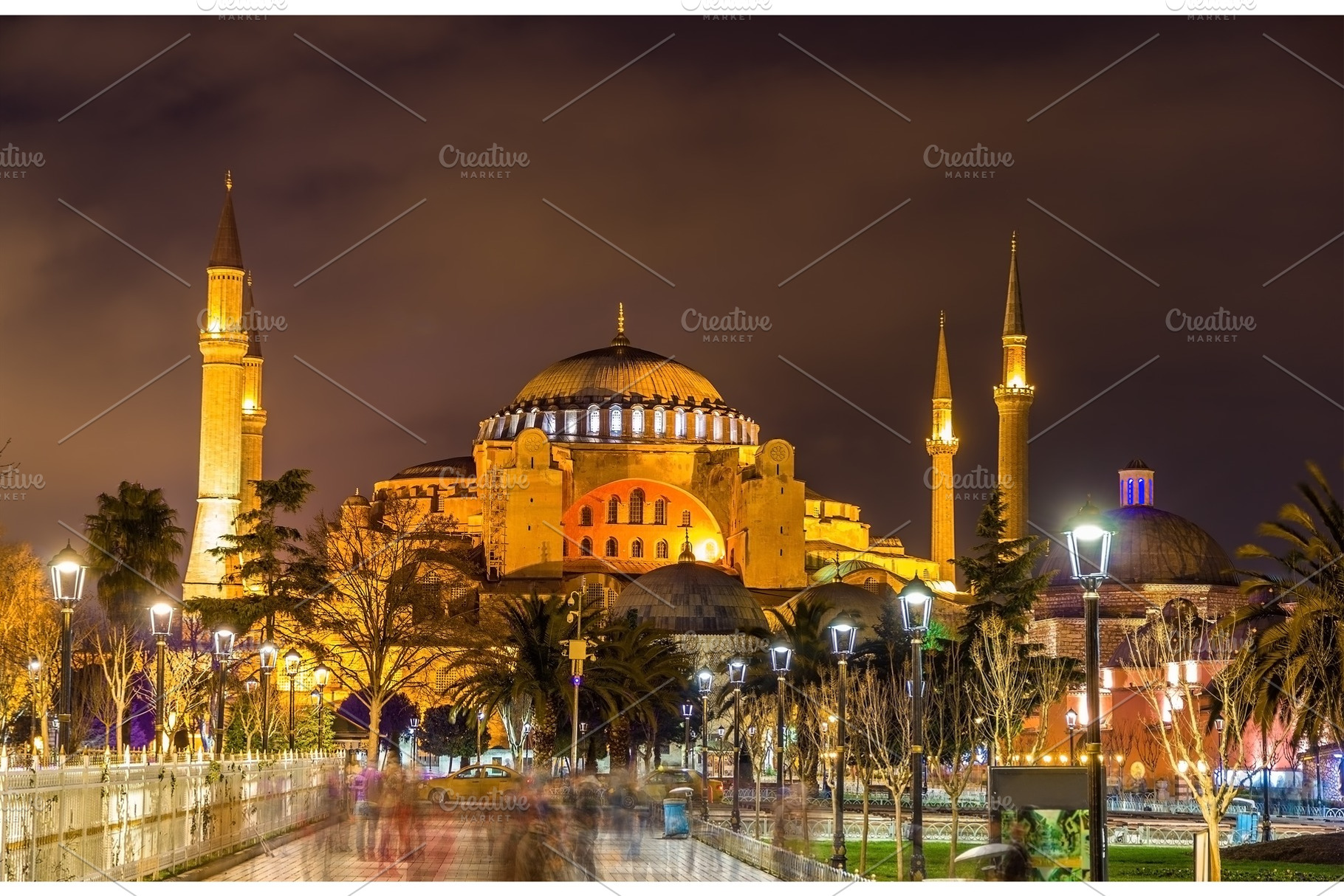 View of hagia sophia in istanbul turkey featuring hagia, istanbul, and sophia, an Architecture Photo by Leonid Andronov