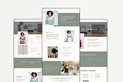 Therapist Squarespace Template, a Squarespace Template by Breah Designs (Thumbnail 3 of 10)