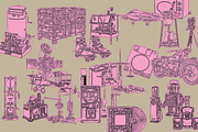 Vintage Technology Master Collection, a Technology Illustration by 159room.studio (Thumbnail 4 of 6)