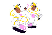4 Connection Lost Illustration, a Technology Illustration by denayunebgt (Thumbnail 2 of 4)
