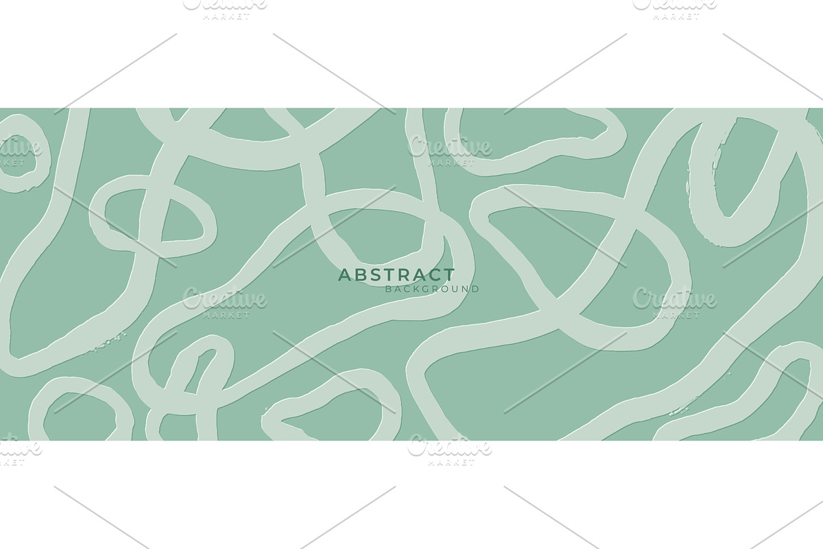 Abstract hand drawn brush strokes, an Illustration by Mila Di Art