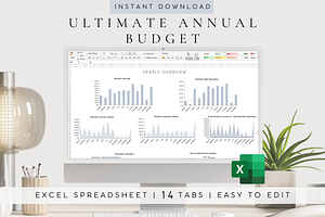 Annual Budget Excel Spreadsheet