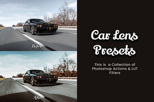 35 Car Lens Photoshop Actions