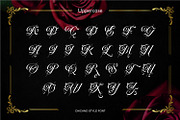 Ulgiora Edgy and  Luxurious Tattoo, a Script Font by WhymoreArt (Thumbnail 11 of 12)
