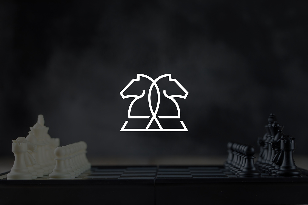 Minimalist Chess Knight Logo, a Branding & Logo Template by Luxury Logos (Photo 2 of 4)