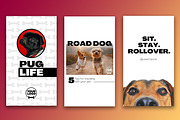 Pet Social Media Canva Templates, a Social Media Template by Mike Brennan Art & Design (Thumbnail 5 of 5)