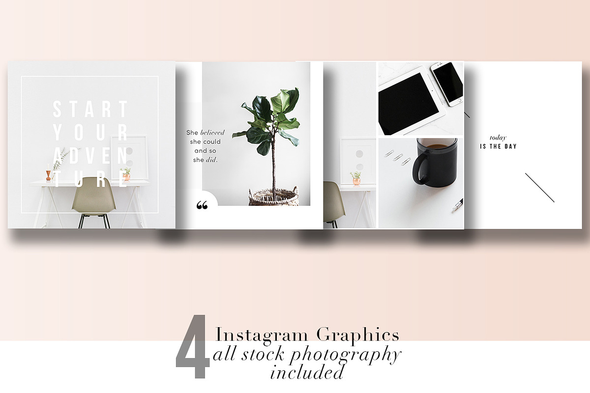 #GirlBoss Social Media Bundle, Vol 2, a Social Media Template by Savvy Collective Creative (Photo 2 of 4)