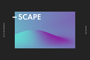 VIBRANT ABSTRACT GRADIENT TEXTURES, a Texture Graphic by ME_COLLAGE (Thumbnail 5 of 26)
