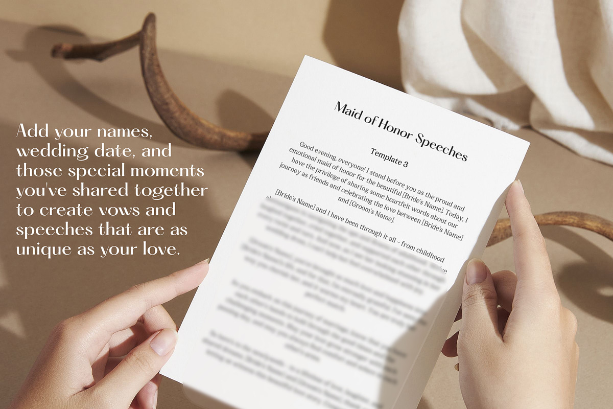 Pre-Written Wedding Vows & Speeches, a Templates & Theme by MarryMeMoments (Photo 3 of 4)