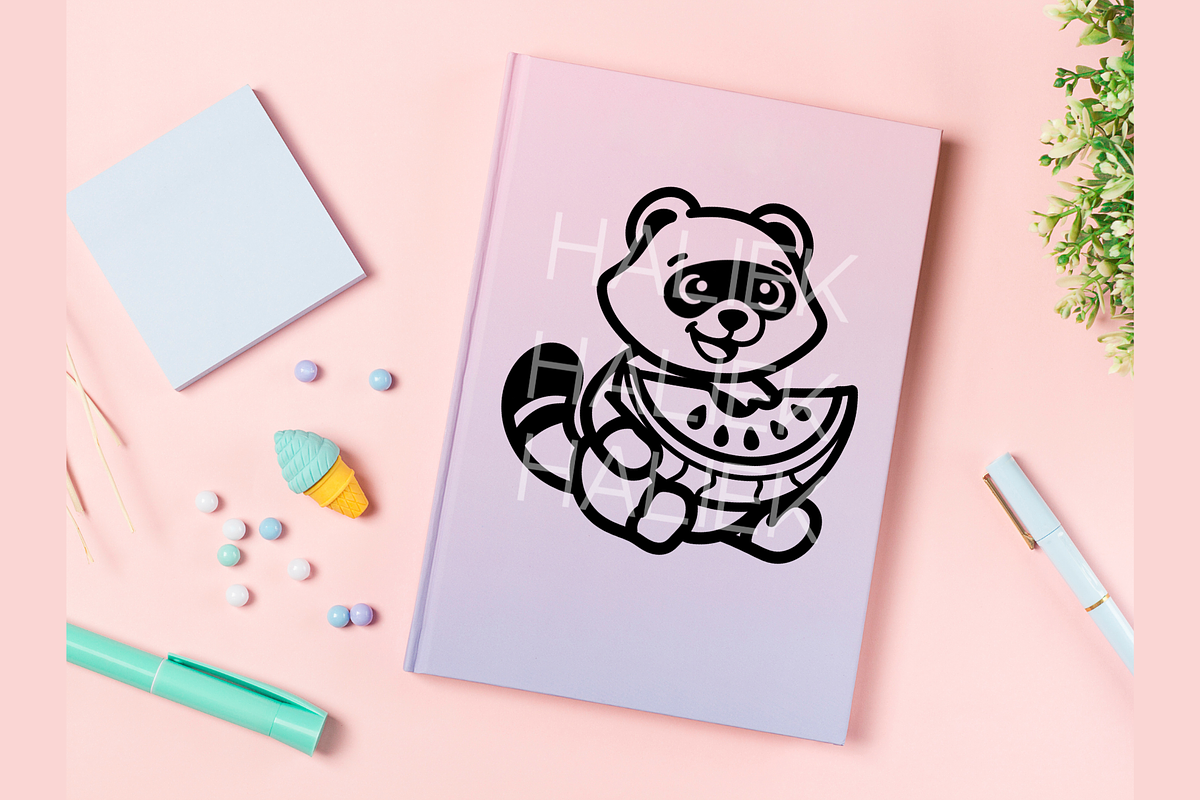 Tanuki Procreate Stamps Brush Set, a Brush Add-On by HalieKStudio (Photo 9 of 9)