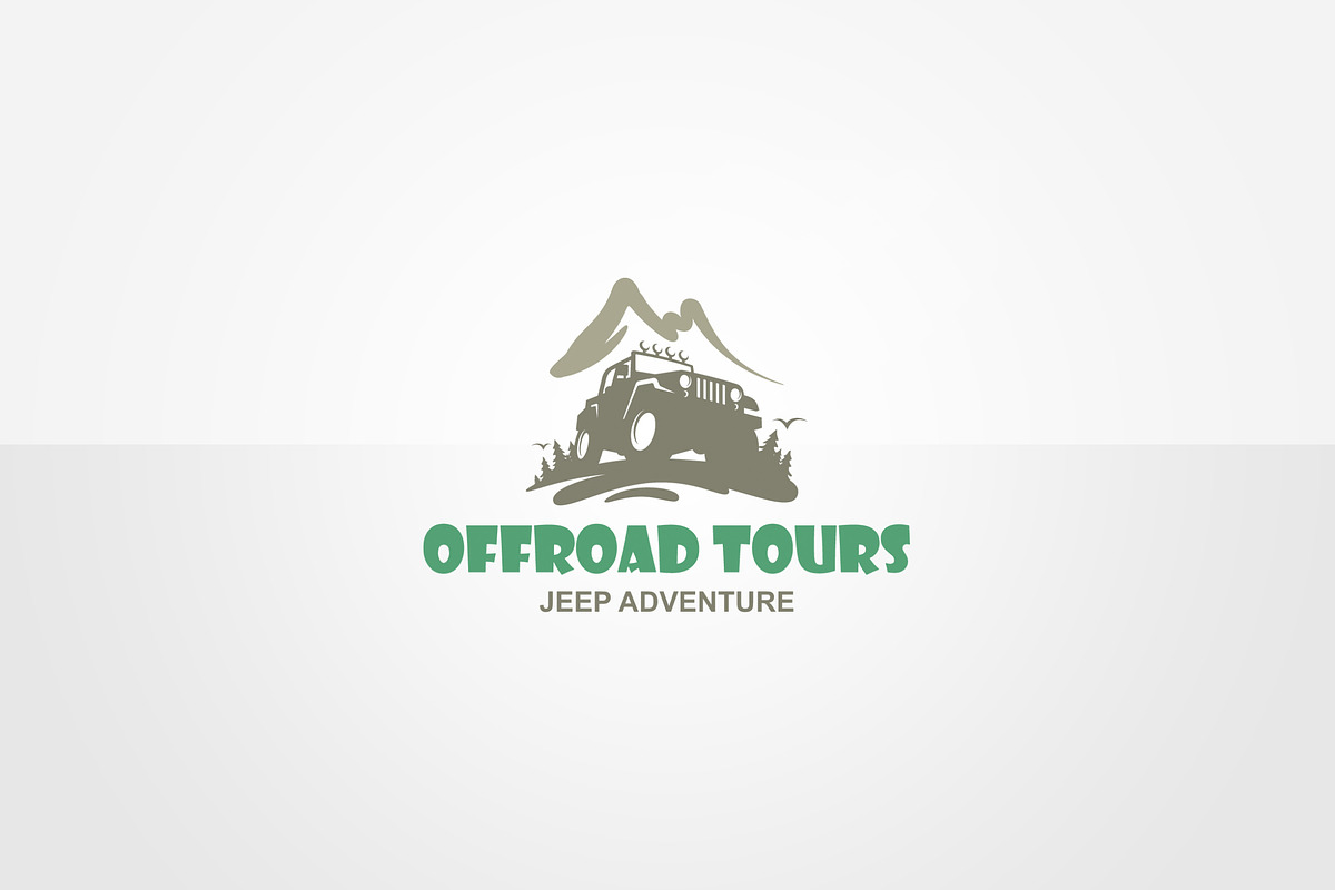 Jeep Adventure Logo Template, a Branding & Logo Template by floringheorghe (Photo 1 of 2)