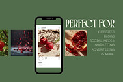 40 Editorial Pomegranate Photos, a Food Illustration by Incomelion (Thumbnail 11 of 12)