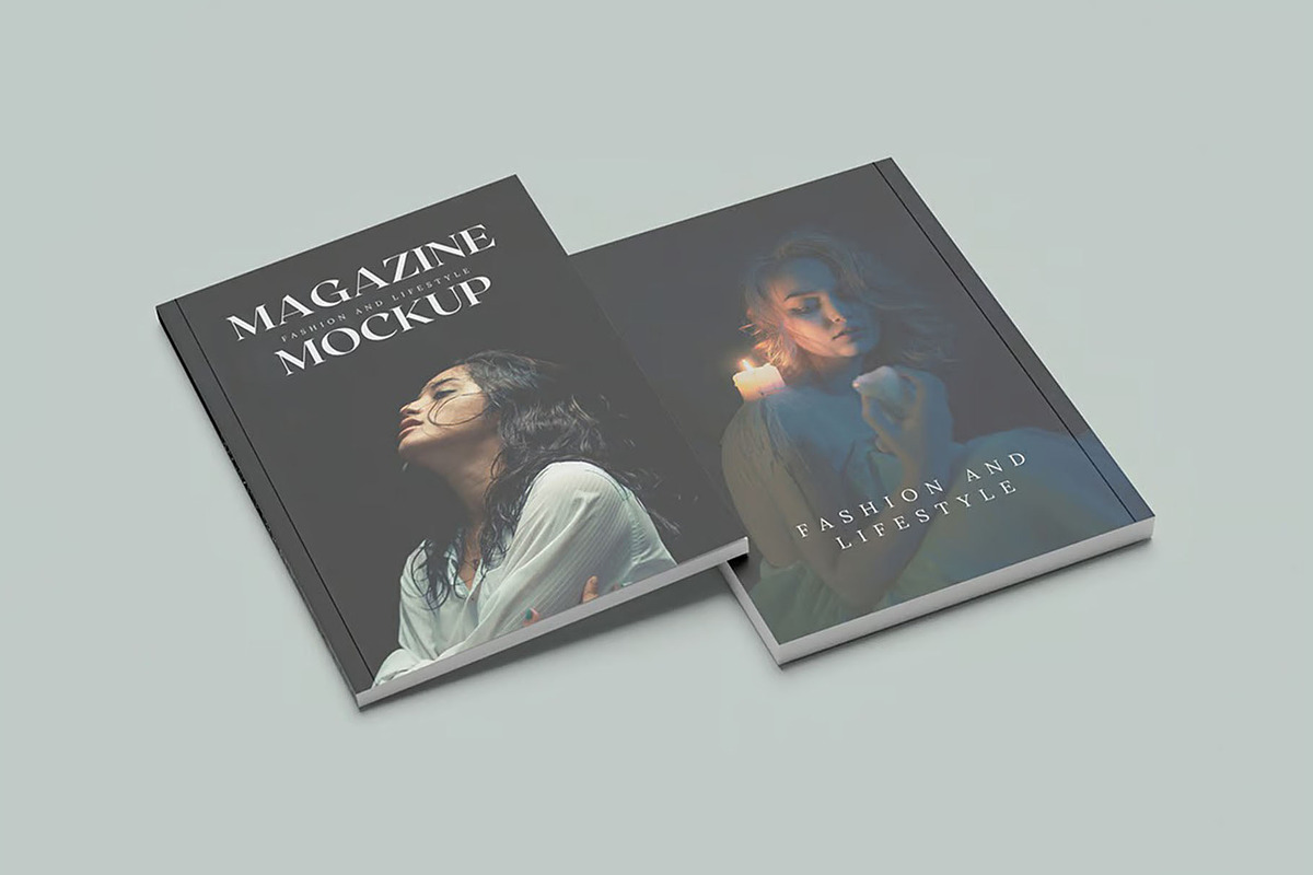 A4 Magazine Mockup, an Advertising Mockup by Hubzway (Photo 6 of 10)