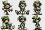 St Patricks Day Leprechaun Clipart, an Illustration by DreamCafeArt (Thumbnail 4 of 6)