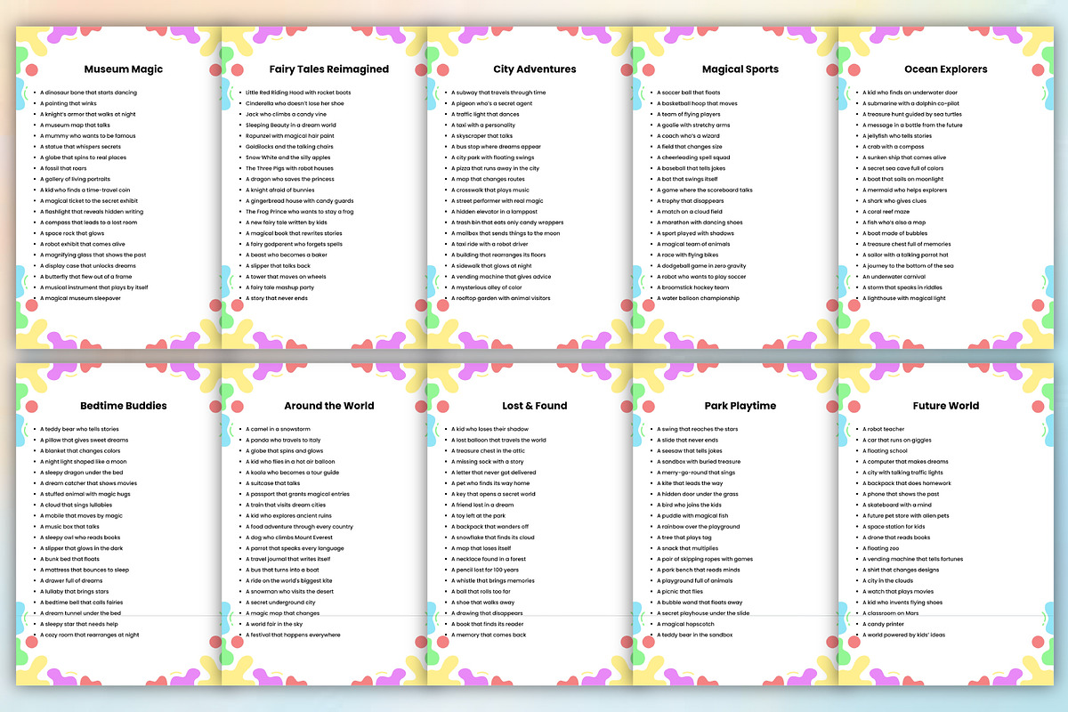 AI Kids Story Generator 1000+ Prompts preview 2