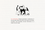 People Series BUNDLE: All 5 in 1, a Person Illustration by Veyla (Thumbnail 2 of 52)