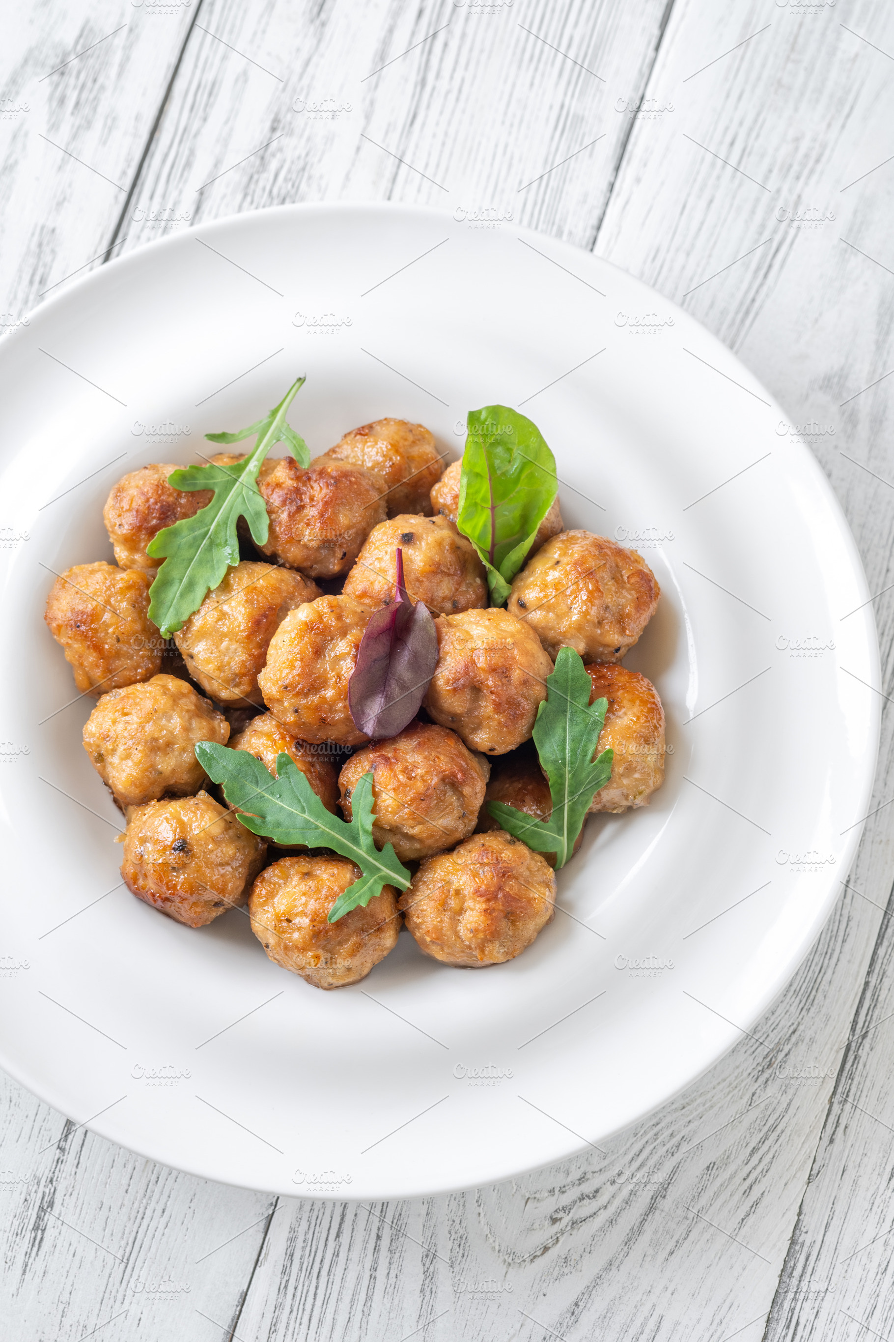 Small Chicken Meatballs, a Food & Drink Photo by Alexander Prokopenko