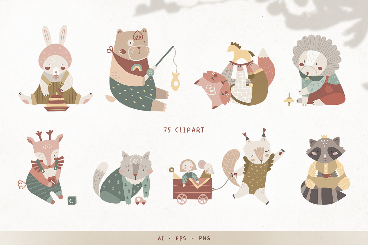 Forest Nursery - Woodland animals, an Animal Illustration by Lori Room (Photo 2 of 16)