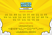 Master Komika - Comic Display Font, a Handwritten Font by Sronstudio (Thumbnail 15 of 16)