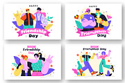 10 Happy Friendship Day Illustration, a Person Illustration by denayunebgt (Thumbnail 2 of 4)