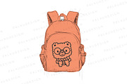 Cute Kawaii Teddy Bear Character, an Animal Illustration by Palau (Thumbnail 5 of 12)