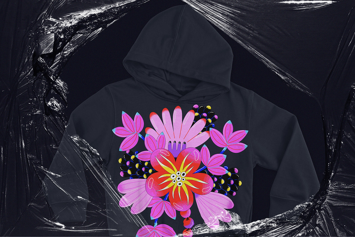 Artsy Flora - Contemporary Flowers, a Decorative Illustration by Leila Divine (Photo 6 of 15)