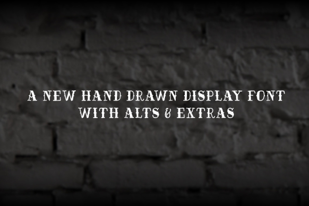 Oxblood No1 Family - Display Font preview 2