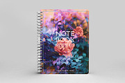 Notebook Mockup Vol 1, a Print Template by Honnum Graphic Art (Thumbnail 2 of 12)