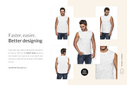 Men Tank Top Mock-ups Set FREE DEMO, a Books & Magazine Mockup by Apparel_Mockups (Thumbnail 7 of 25)