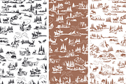 Montana Seamless Pattern Set, a Pattern Graphic by Hughes Studio (Thumbnail 9 of 9)