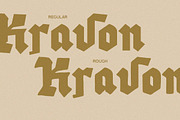 Eldrake Blackletter Font, a Blackletter Font by Letterhend Studio (Thumbnail 6 of 11)