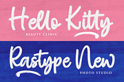 Rosttaly Script, a Script Font by Rastype (Thumbnail 4 of 11)