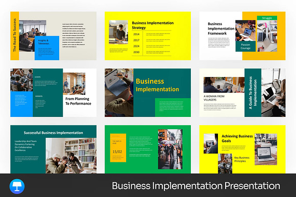 Business Implementation Keynote preview 5