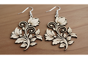 Flower Art Earring Designs, a Graphic by musafir_fashion (Thumbnail 8 of 11)