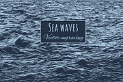 Sea waves. Vector engraving., an Illustration by Vector Engraving (Thumbnail 1 of 2)